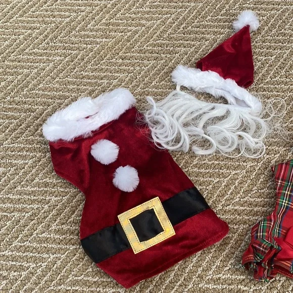 2 Holiday Cat Costumes - Picture 2 of 4